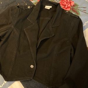Fredrickson Hollywood black Denim jacket FASHION